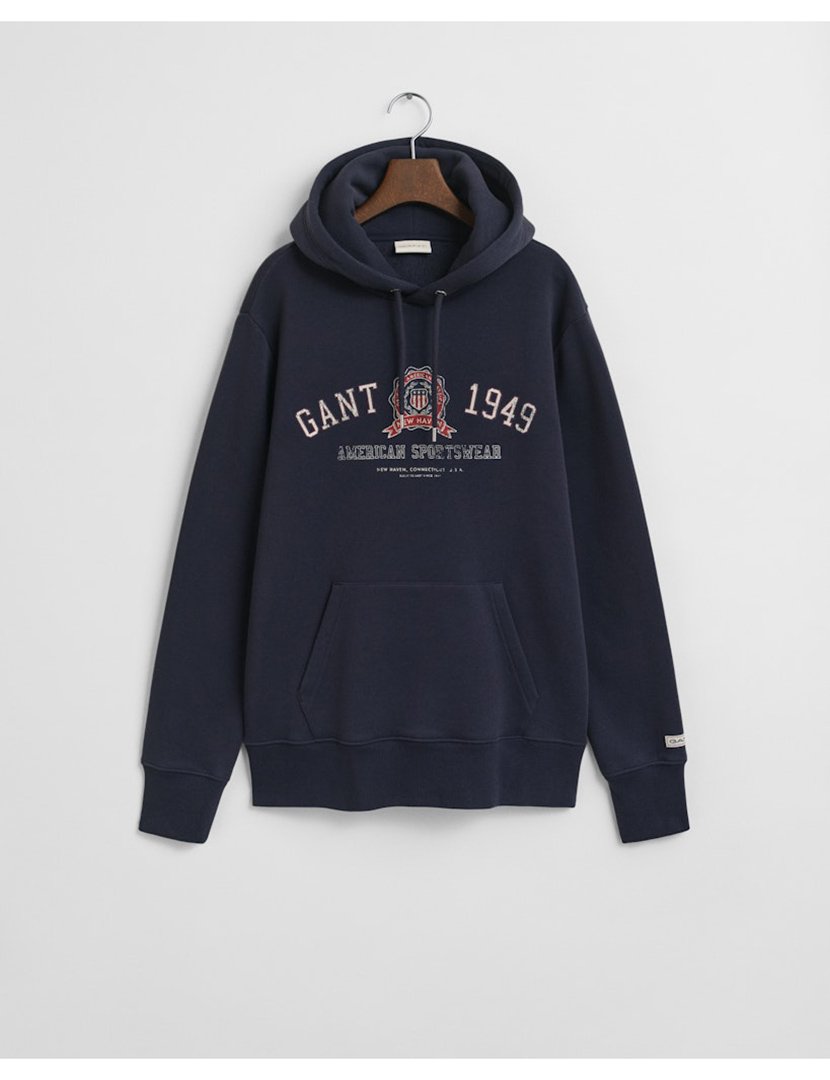 Blue Graphic Sweatshirt