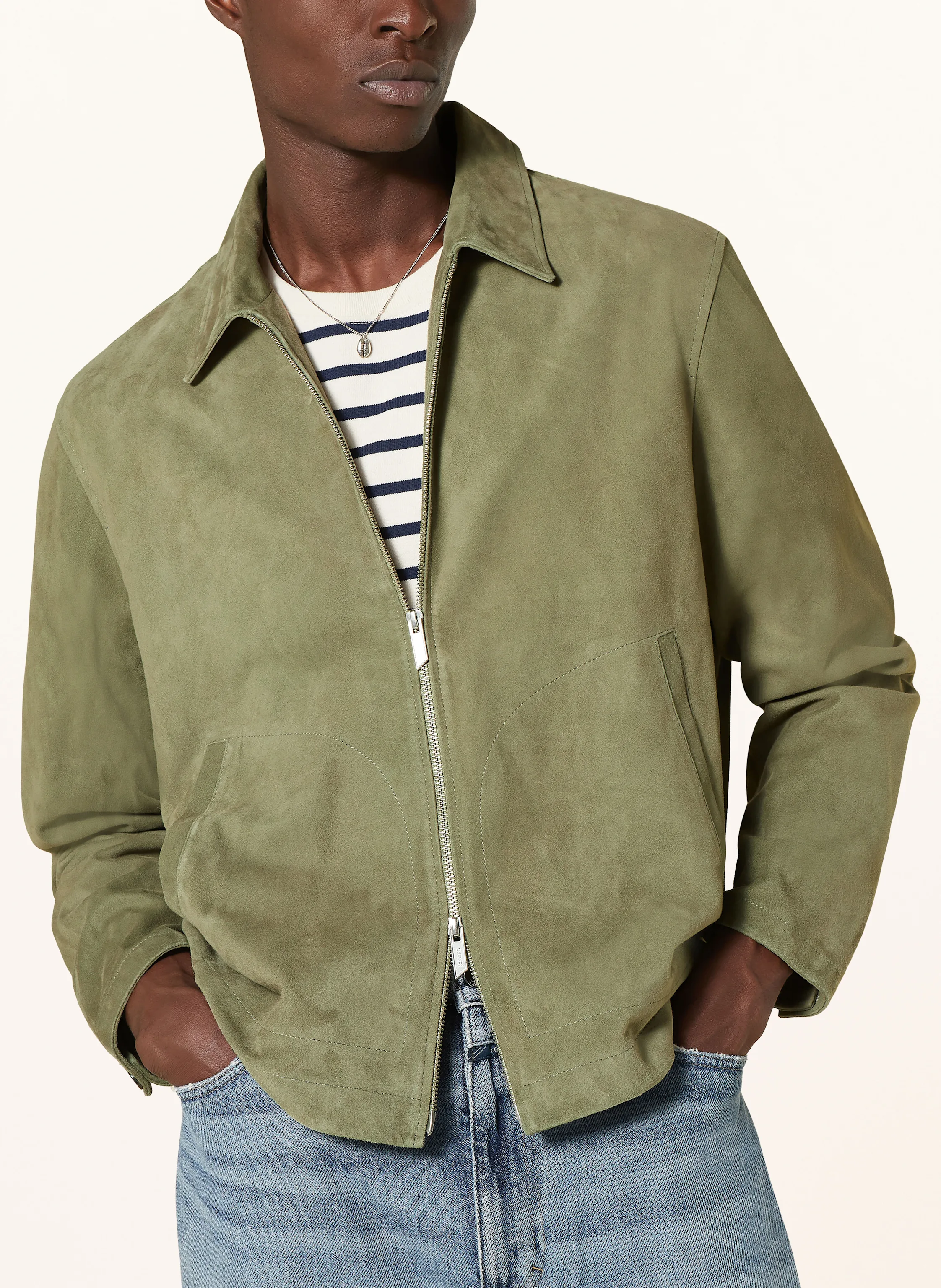 CLOSED Lederjacke