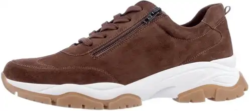 235675 PieSanto bruin - maat 44 sneaker bruin - maat 44 Calandschoen