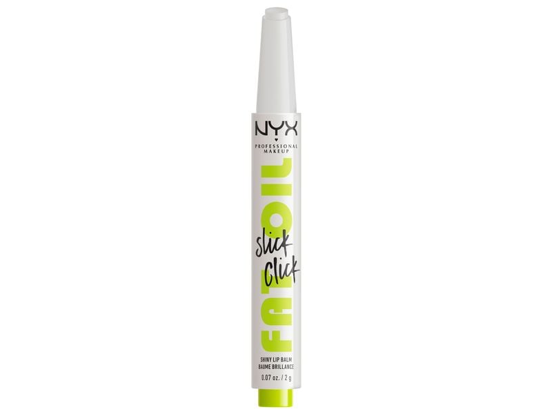 NYX Professional Makeup Lippenbalsam Fat Oil Slick Click 01 Pflegender Lippenstift mit ölhaltiger Formel