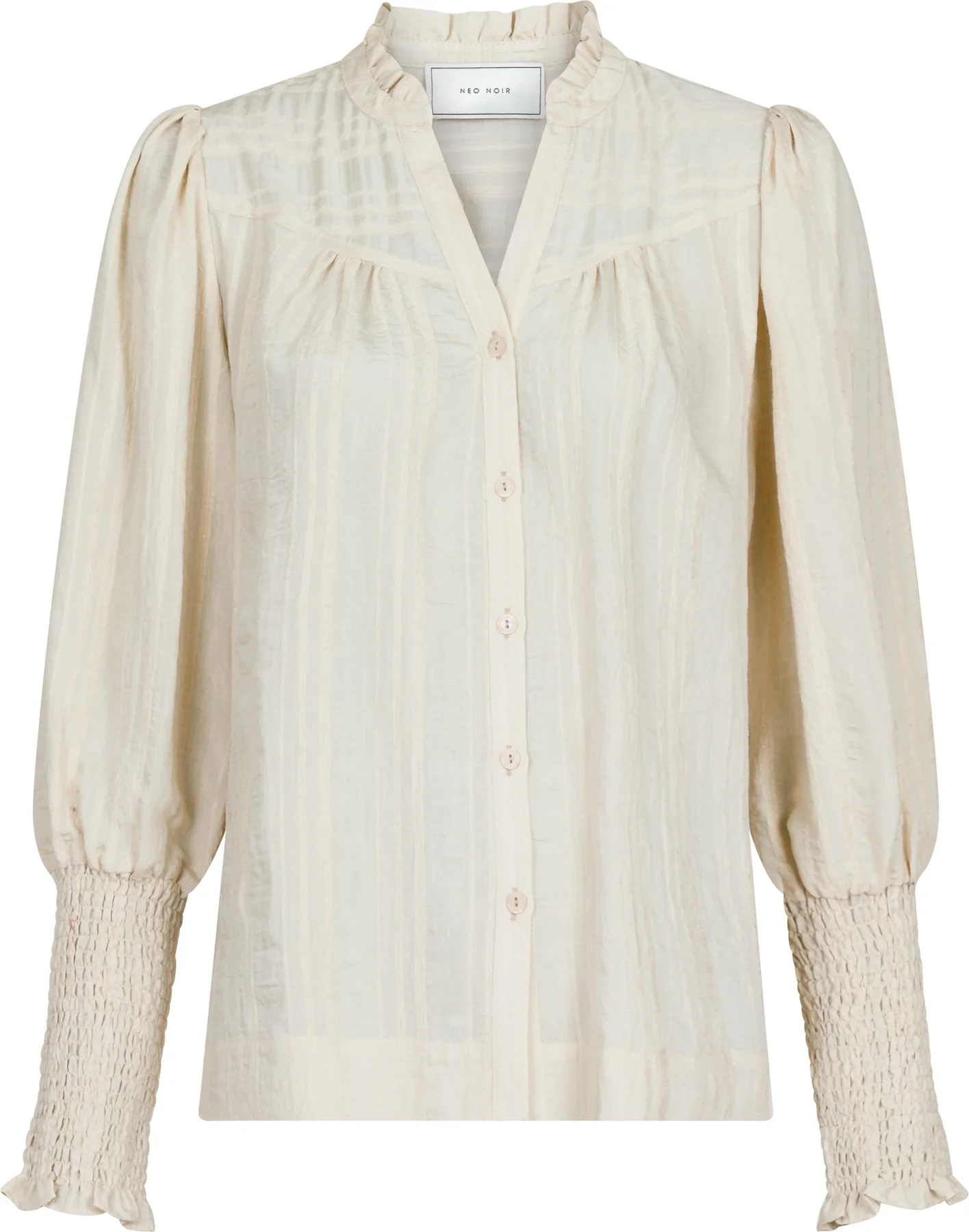 Neo Noir Camisa Stripe Blouse