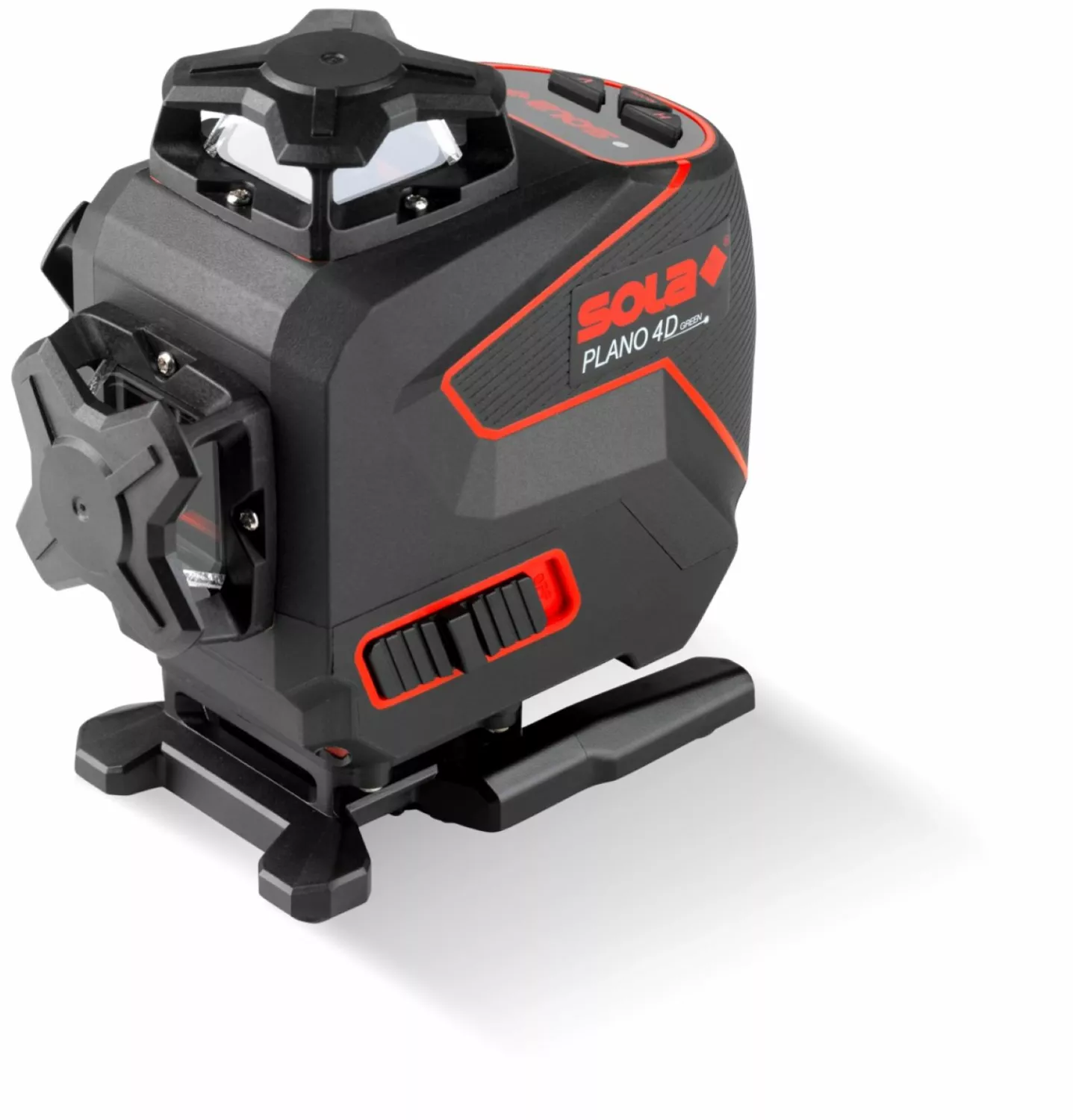 Sola PLANO 4D GREEN 360° Kruislijnlaser set in koffer - Groen - 4x 30m