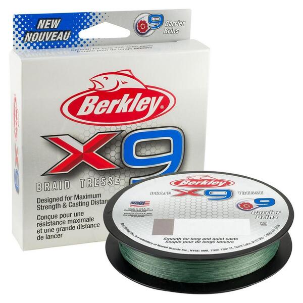 Tresse Berkley x9 Low-Vis Green 300m