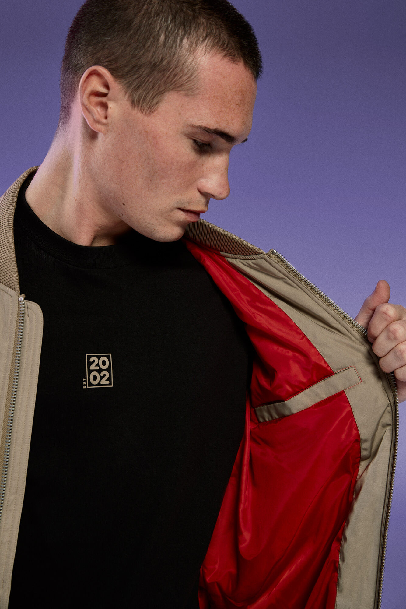 Jaqueta bomber acolchoada da Pedri x Springfield