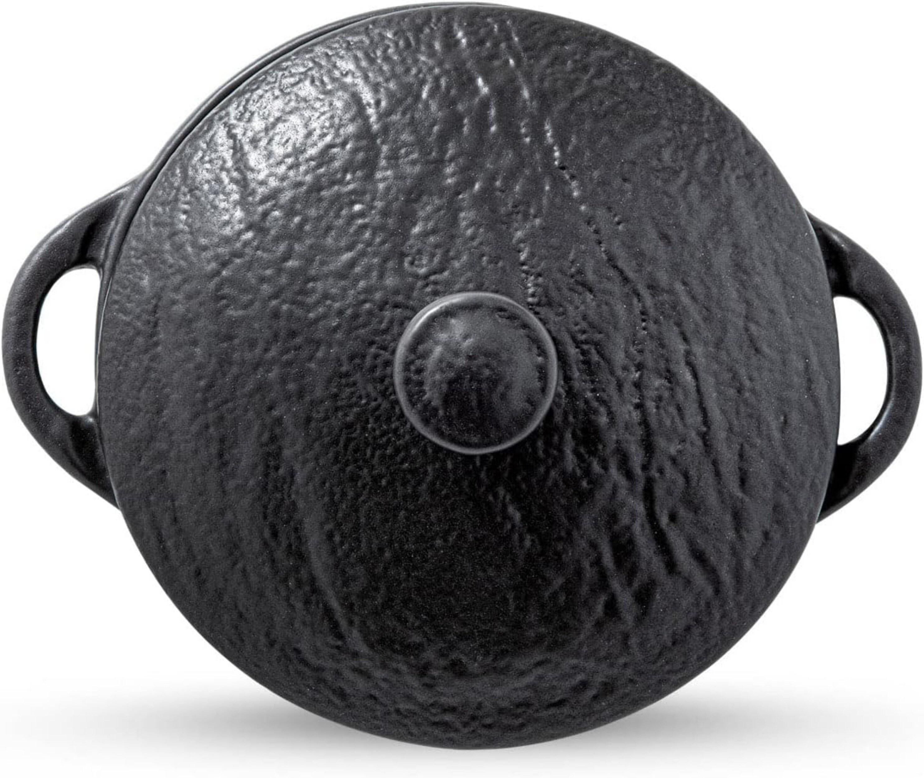 Porzellantopf mit Deckel | 600 ml | Schmortopf aus Porzellan |