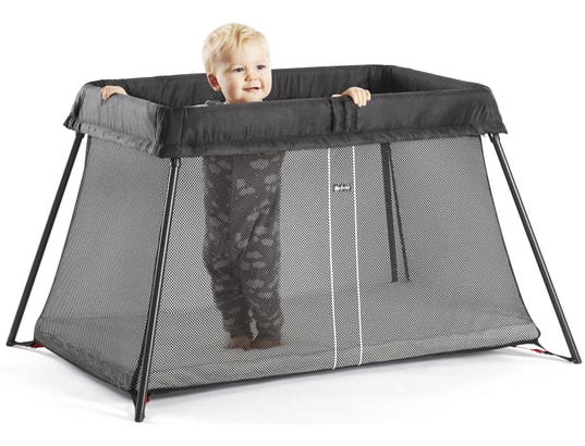 BABYBJORN - Lit parapluie Lit Parapluie Light Noir Mesh