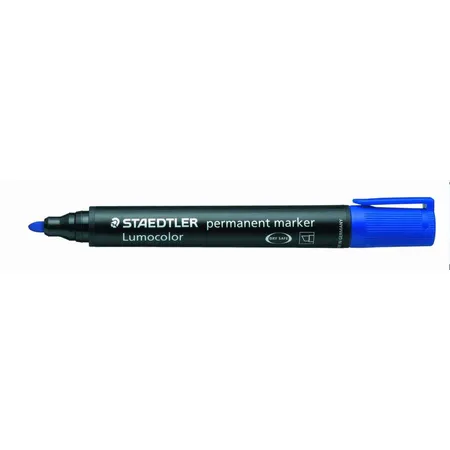 STAEDTLER® Lumocolor permanent marker Rundspitze, blau