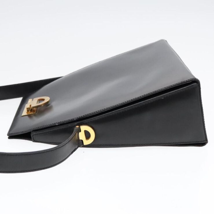Celine Vintage Celine Crossbody Bag Black