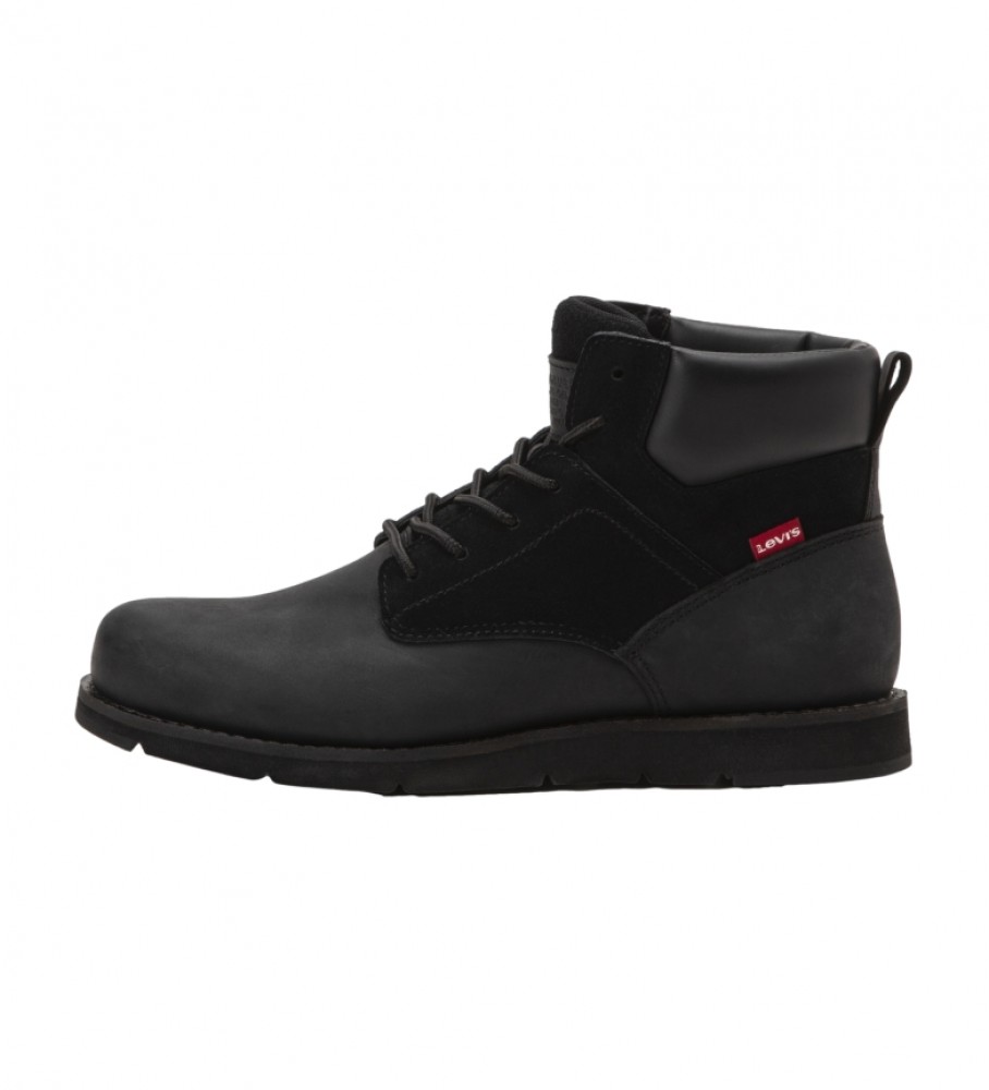 Botas pretas de cano curto Levi's Jax Plus