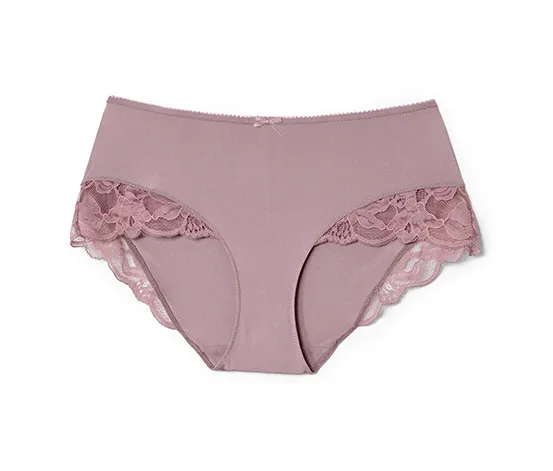 Midrise-Panty, roséfarben