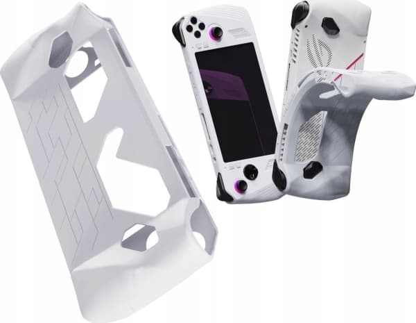 JYS silikondekseldekselhylsterveske for Asus Rog Ally JYS-RA006 / Hvit
