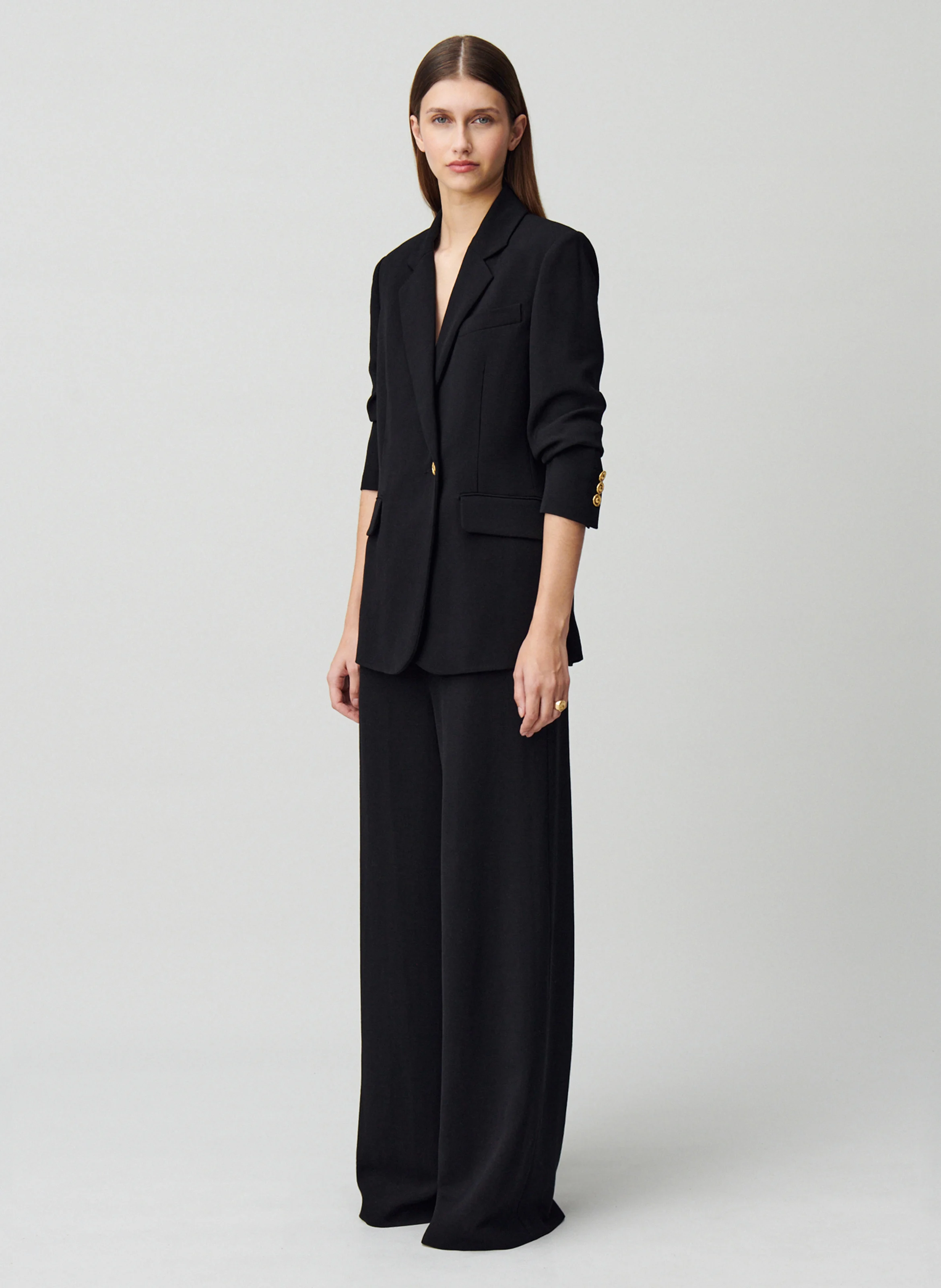 Veste de tailleur ajustée | Noir