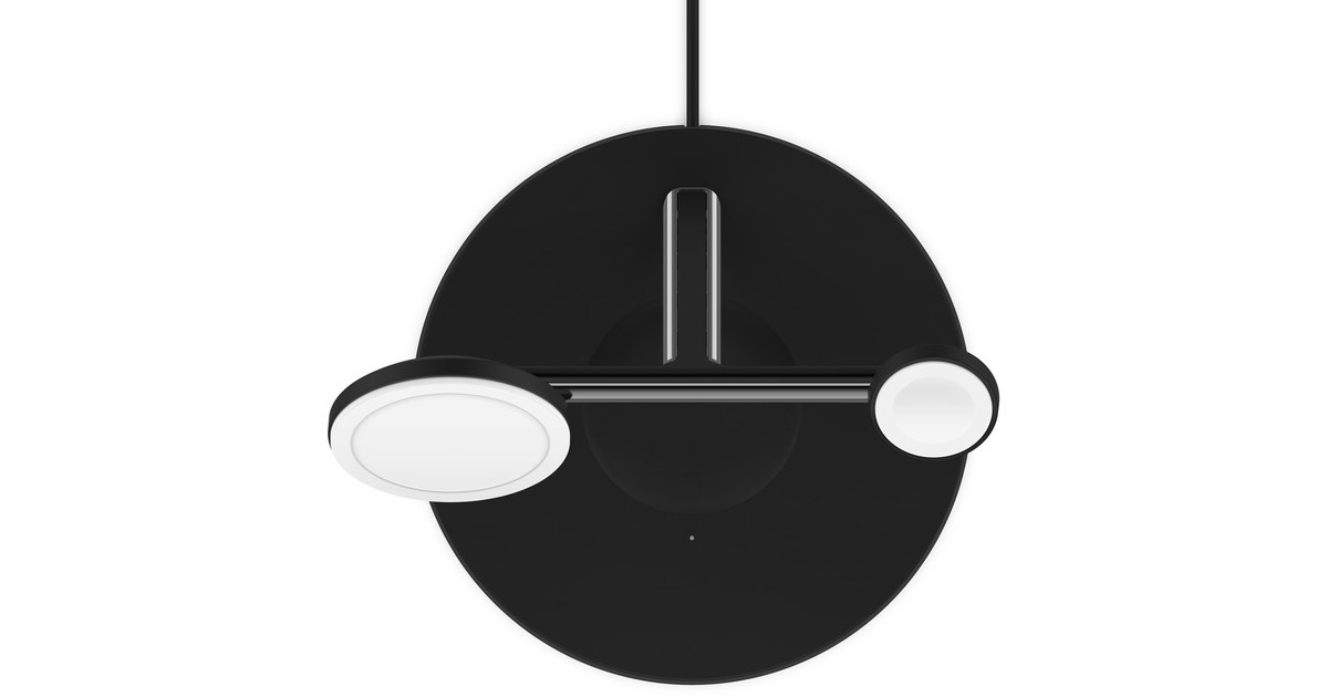 BelkinBOOST CHARGE PRO 3-in-1 draadloze lader met MagSafe  (Zwart)