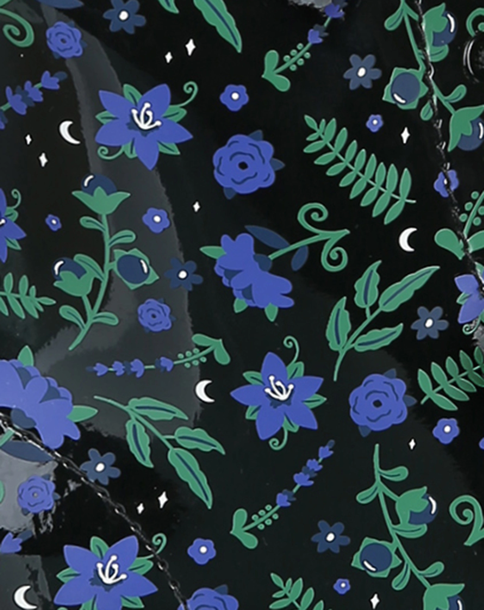 Schnürstiefel J MYSTIC GARDEN in black/blue/green