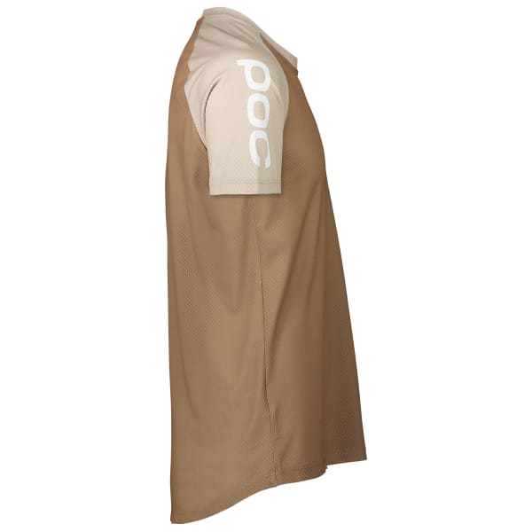 Maillot VTT POC MTB PURE TEE JASPER BROWN/LT SANDSTONE BEIGE