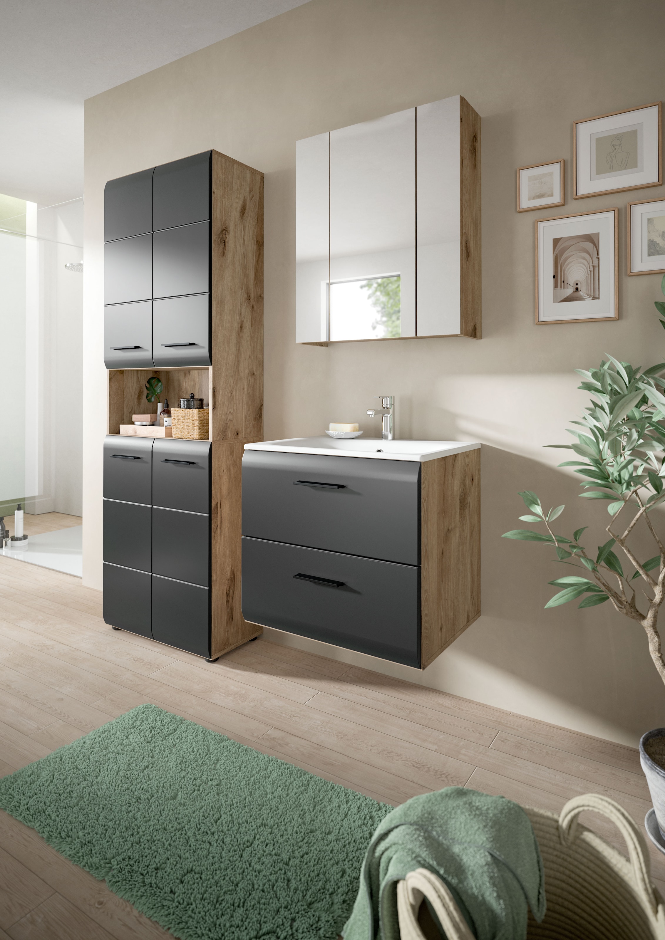 INOSIGN Badezimmer-Set Set, 4 Stk. tlg.