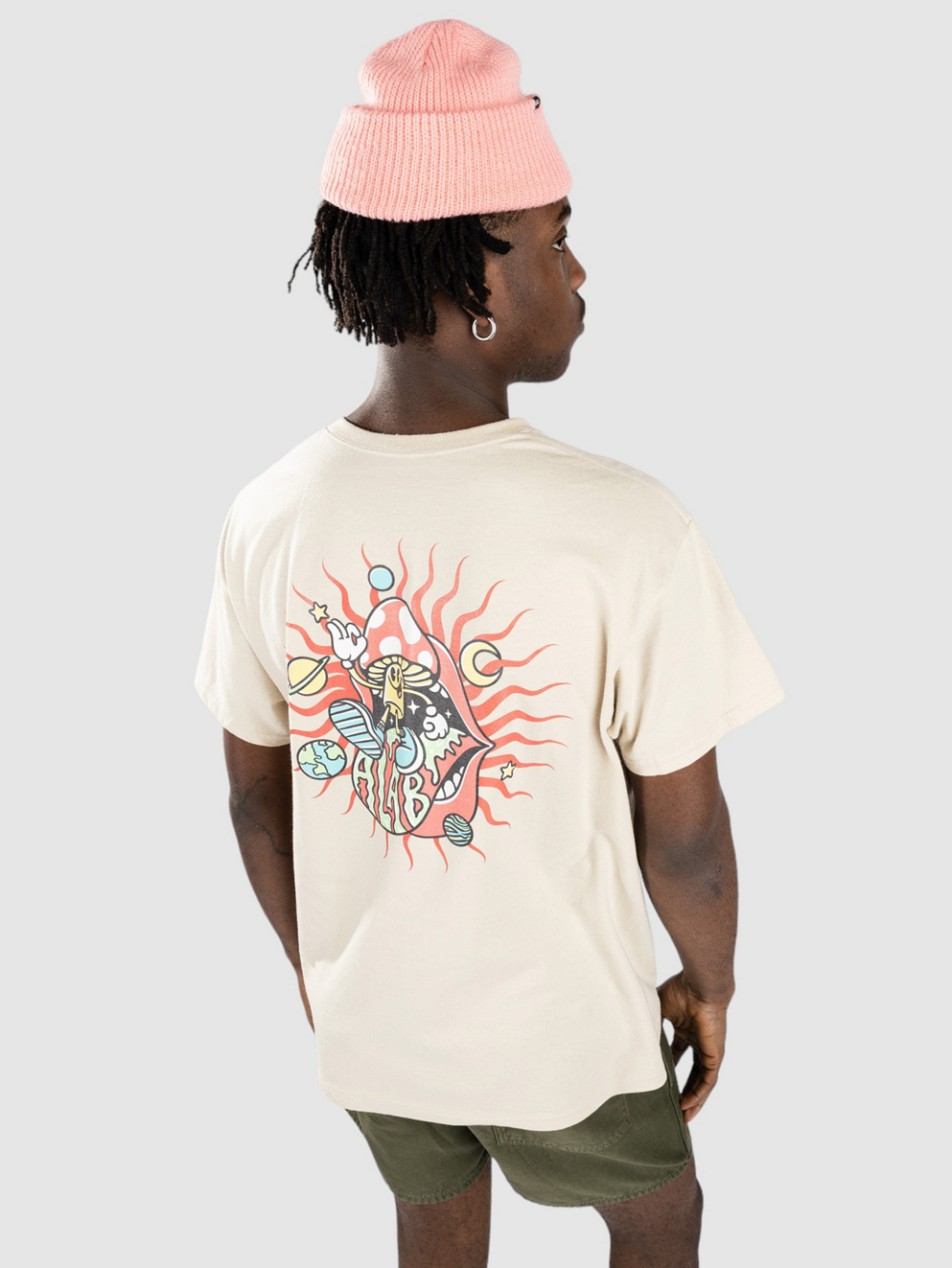A.LAB Space Shroom T-Shirt sand
