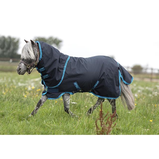Deken Horseware Amigo Hero 6 Petite Plus 200gr Donkerblauw-blauw