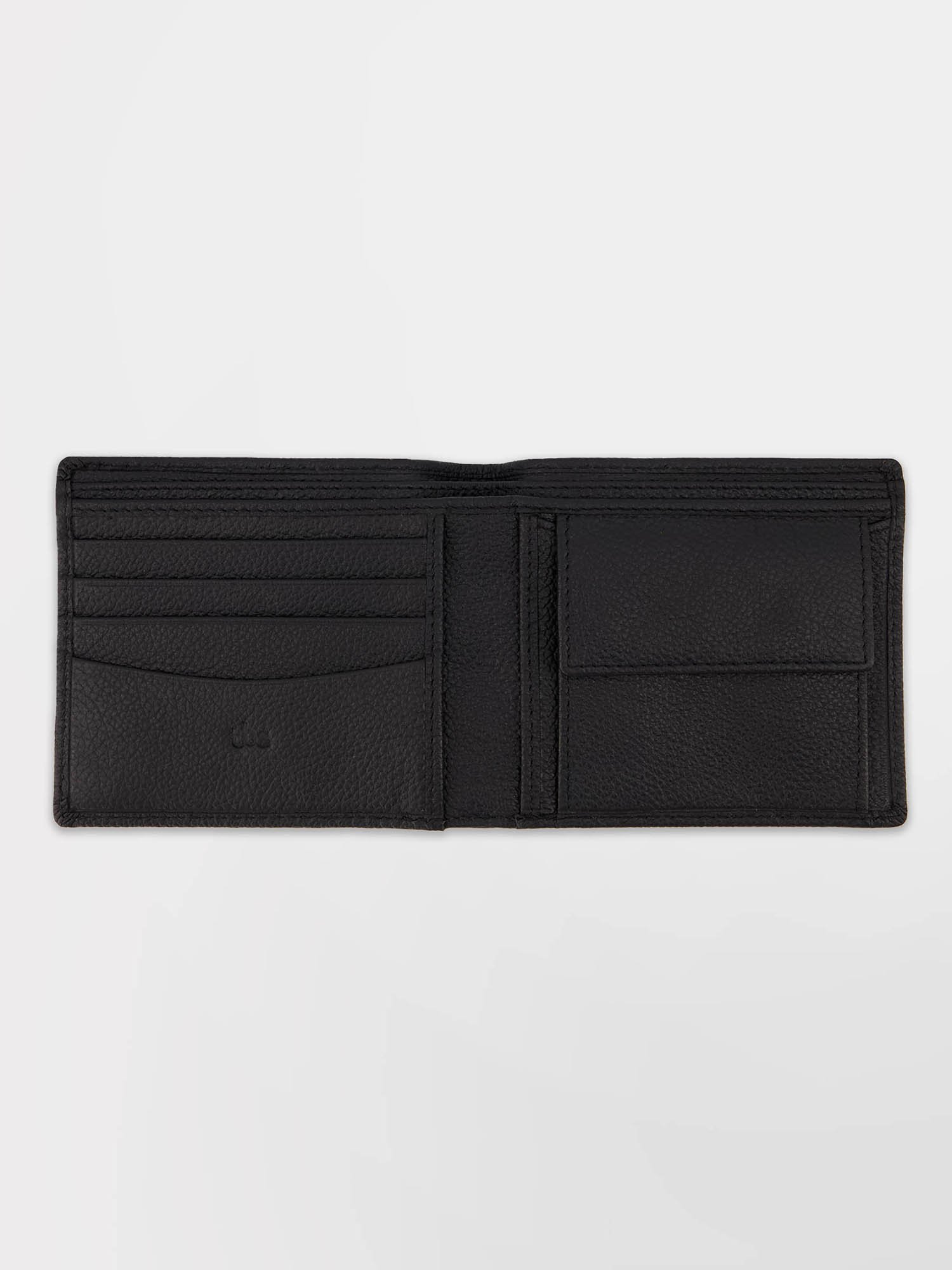 Portefeuille En cuir Noir