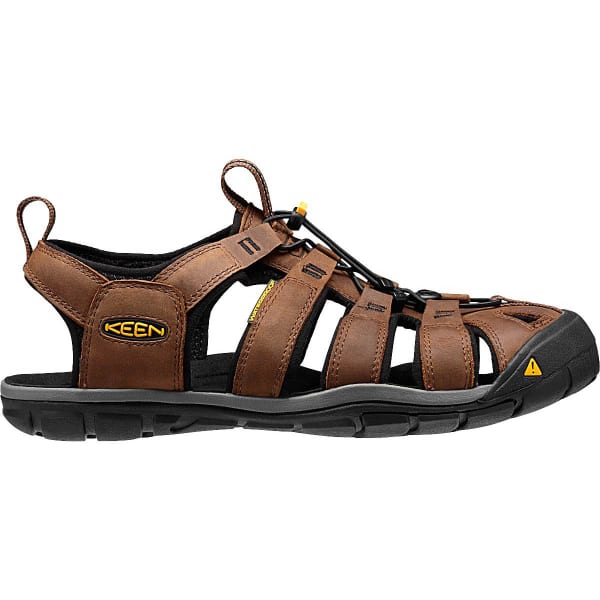Sandale de randonnée KEEN CLEARWATER CNX LEATHER DARK EARTH/BLACK