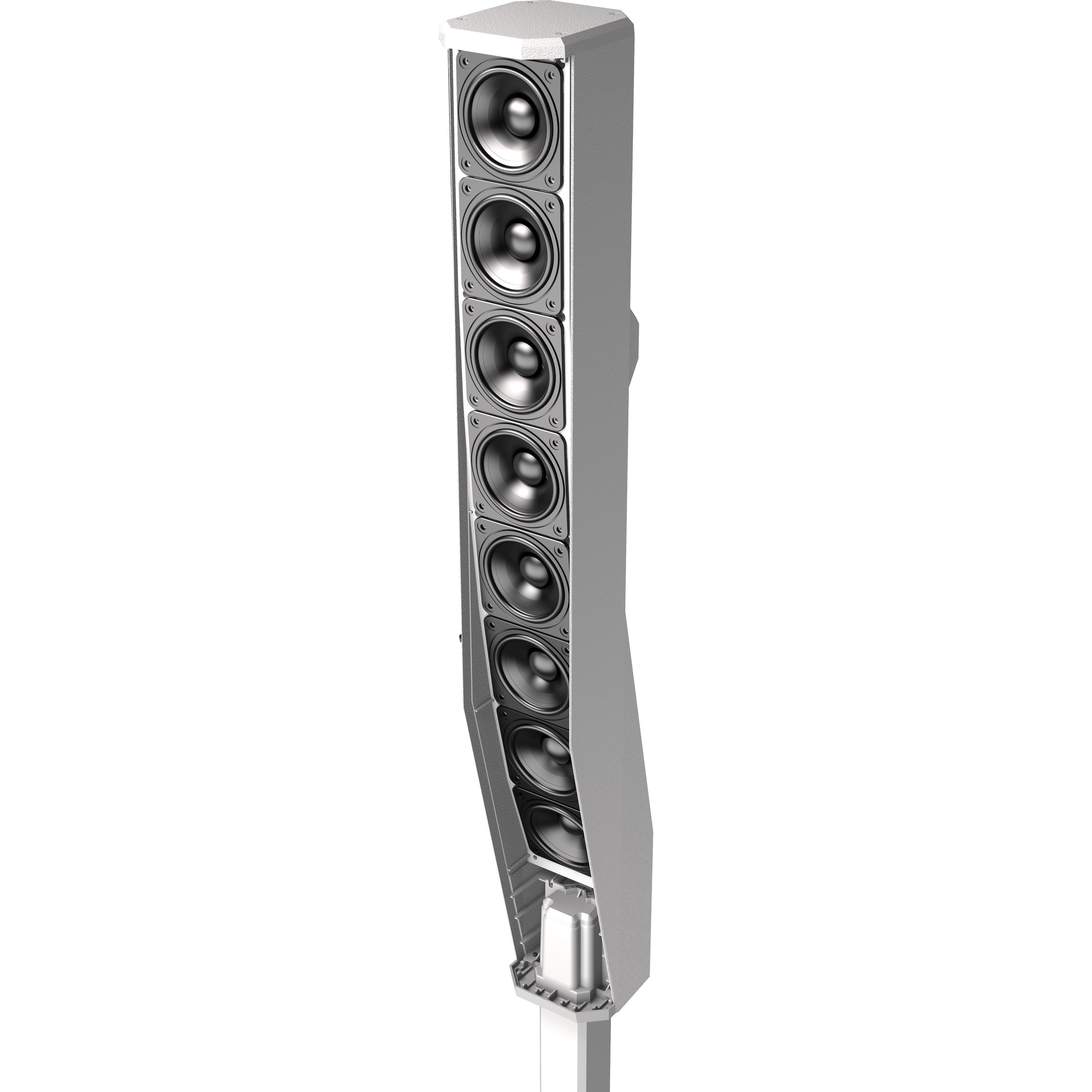 Electro-Voice EVOLVE 50 wit + Evolve 50 Rolling Case