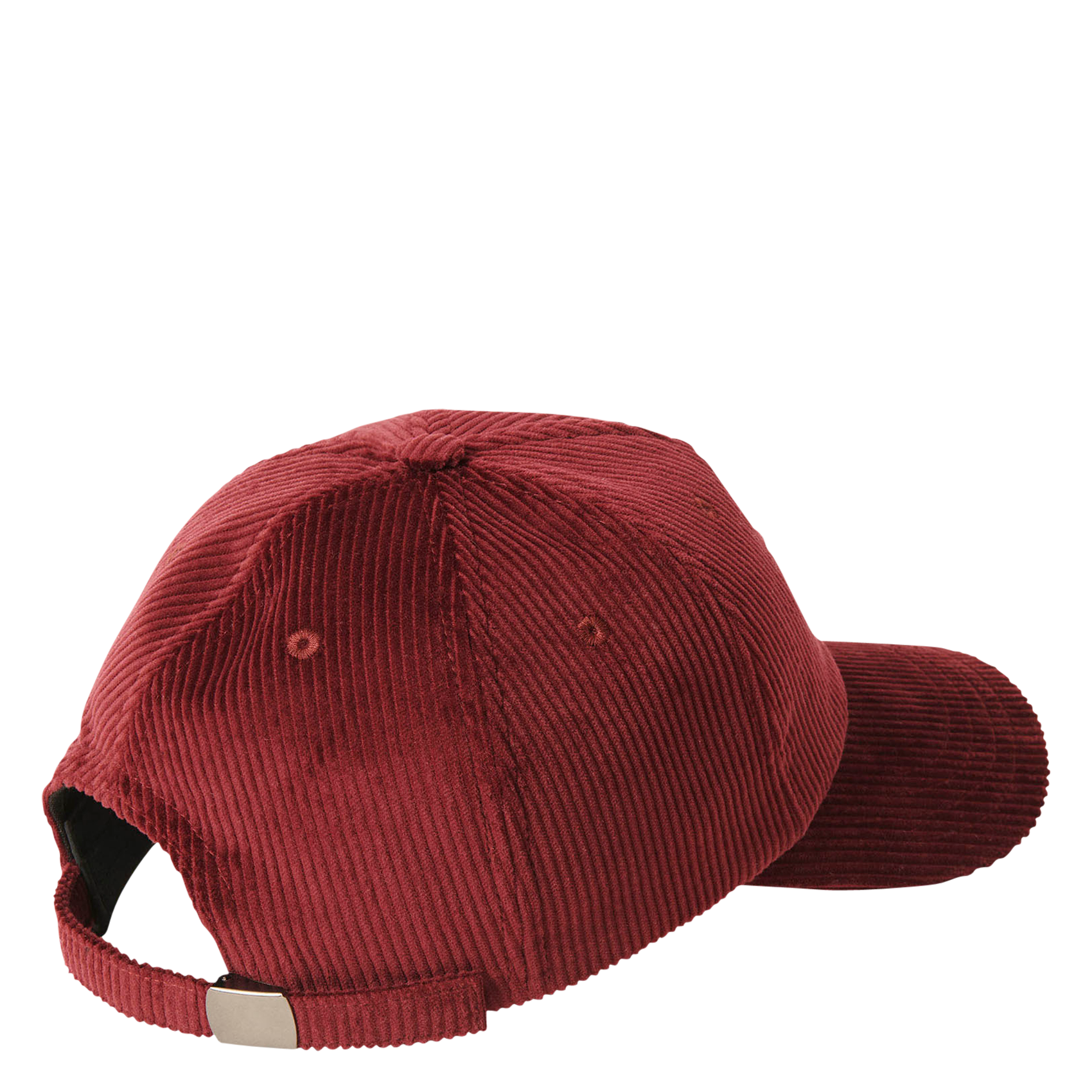 CAROLE - Casquette brodée en coton | Rouge