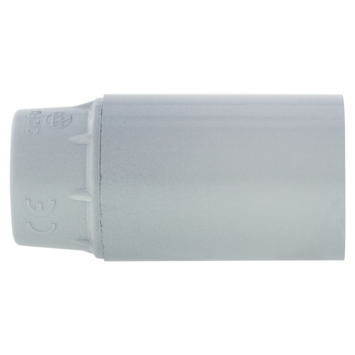 Handson lampfitting E14 glad wit