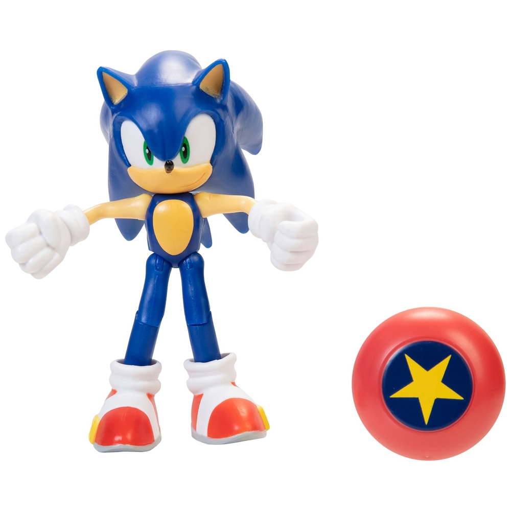 Sonic the Hedgehog 10 cm Modern Sonic mit Sternenfeder