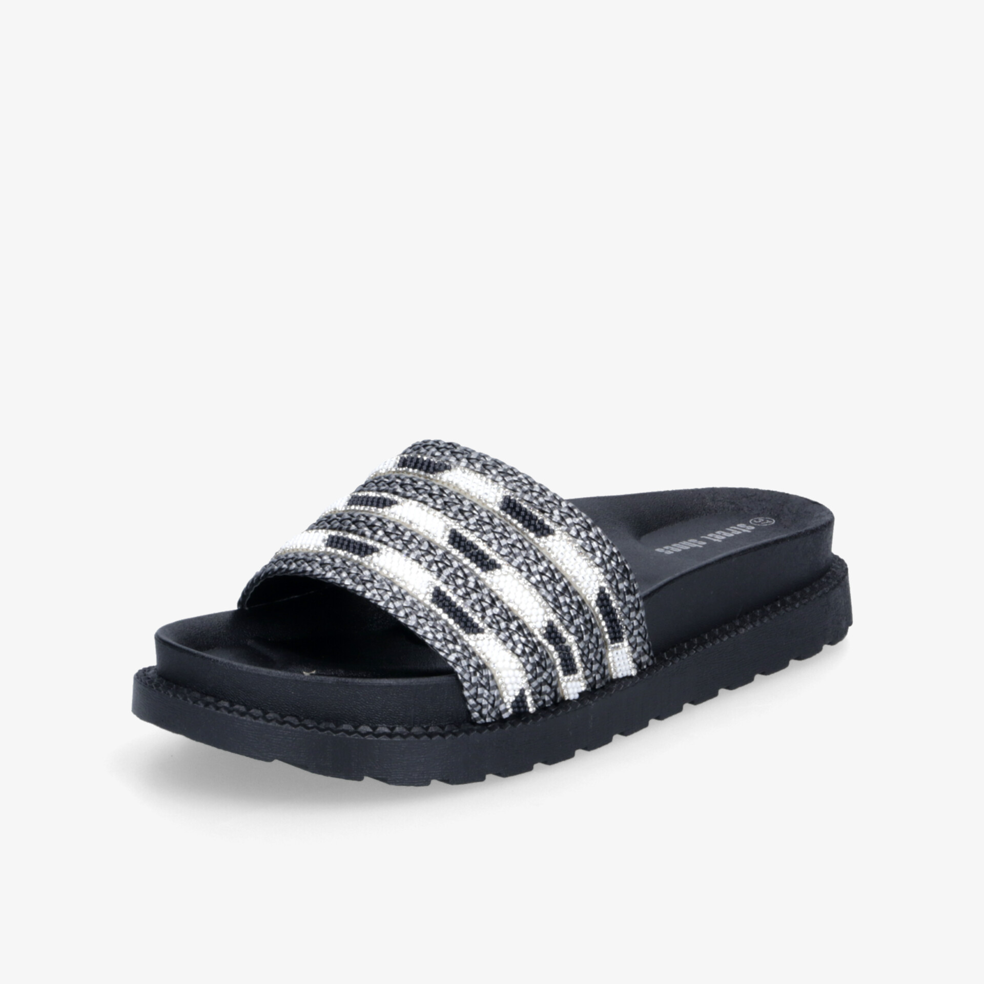 street shoes Damen Pantoletten schwarz