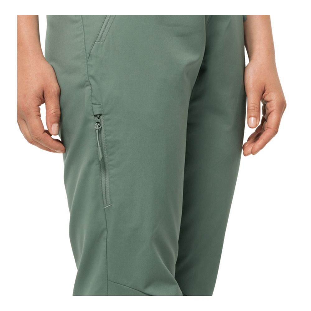 Jack Wolfskin ACTIVE TRACK - Pantalon Femme picnic green