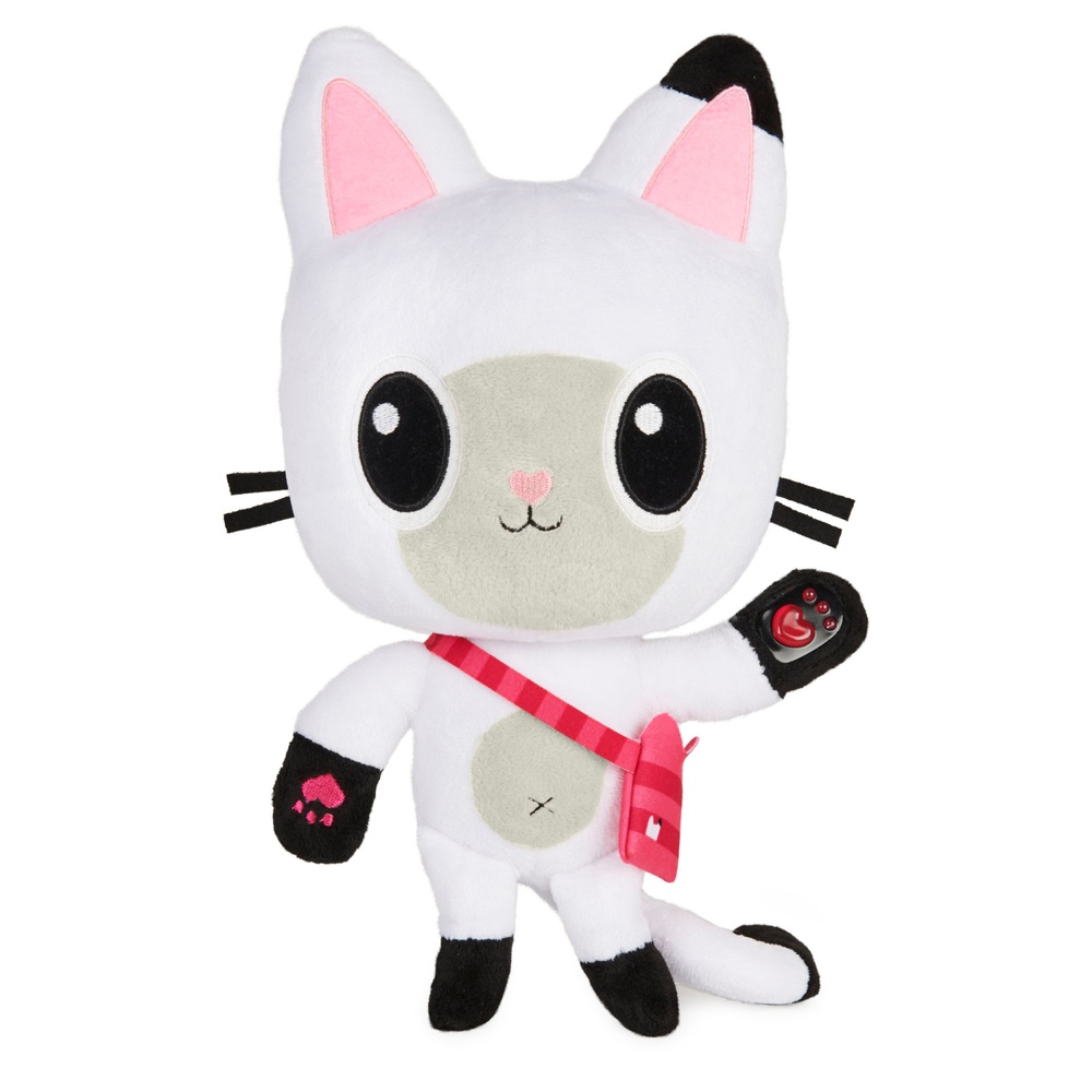 Gabby's Dollhouse 33cm Pandy Paws Plüschtier mit Lichtern, Geräuschen und Sätzen