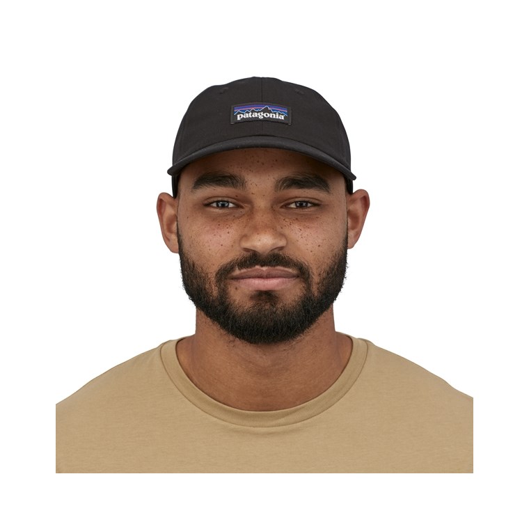 Patagonia P-6 Label Trad Cap Black