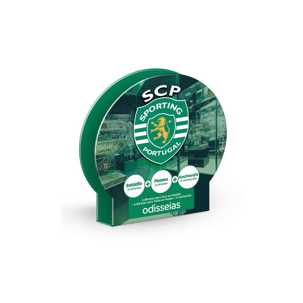Odisseias Sporting Clube de Portugal | Visita ao Estádio e Museu   2 Cachecóis