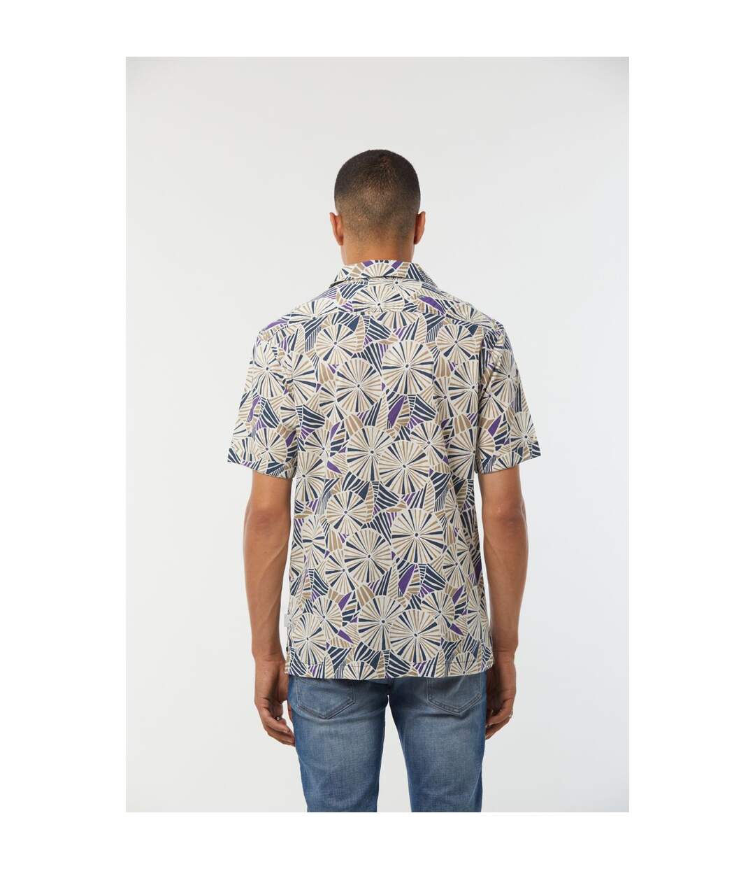 Chemise manches courtes coton relax DOSTY