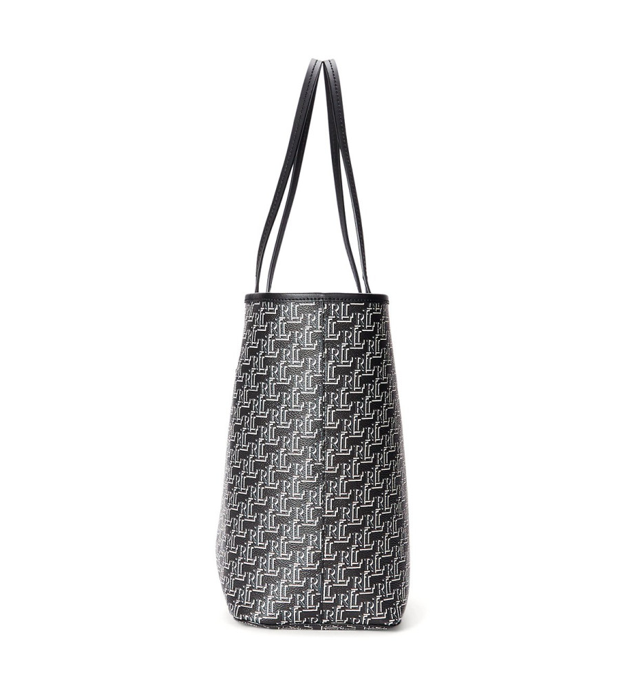 Bolsa tote preta Ralph Lauren Collins