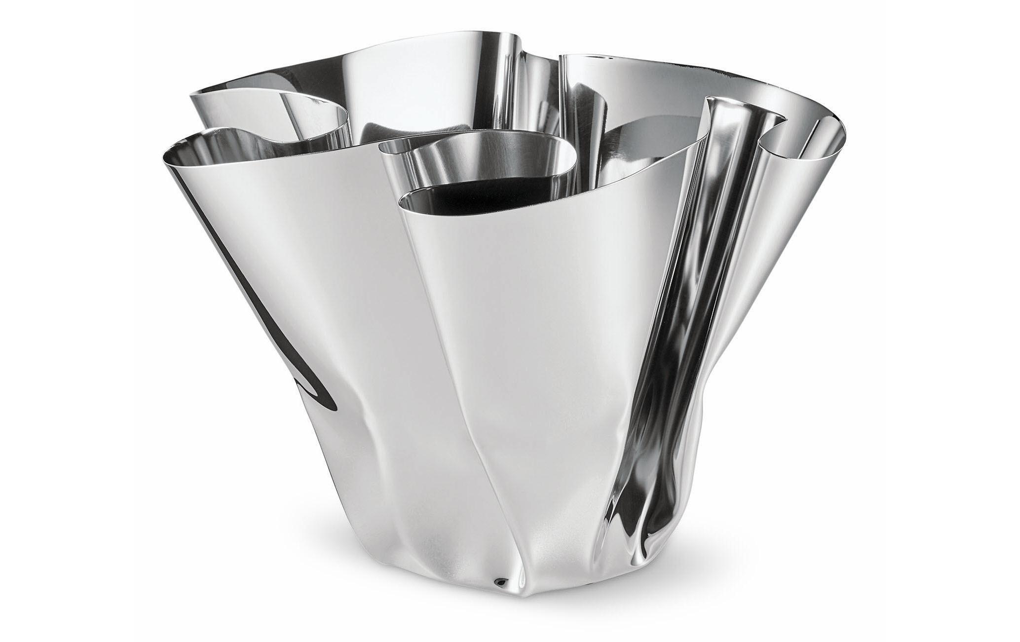 Vase Margeaux SilberVase aus Edelstahl, Silber