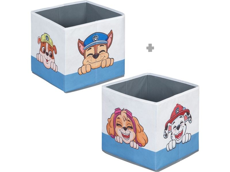 roba Spielzeugbox Paw Patrol 2-teilig Aufbewahrungsbox