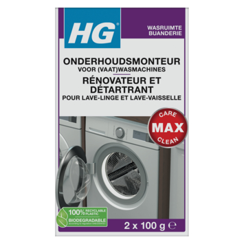 HG onderhoudsmonteur voor (vaat)wasmachines 200 ml