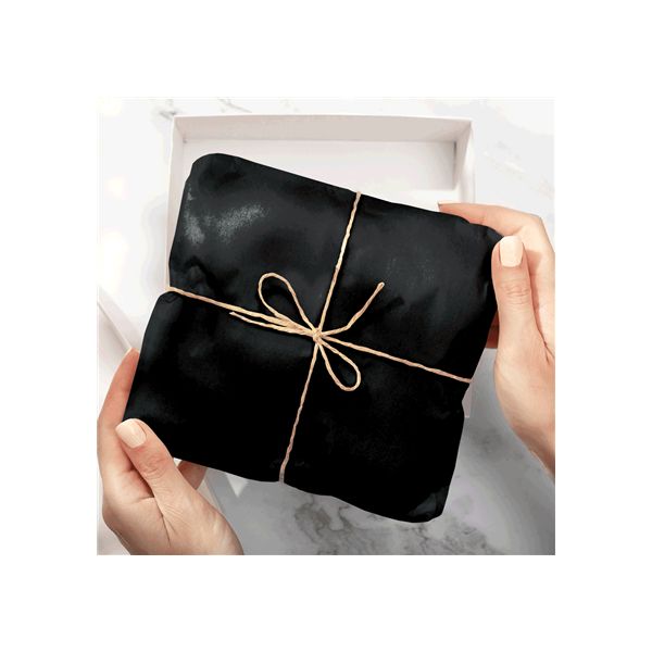 Papel Seda Quasar Black 50x75cm 25 un.