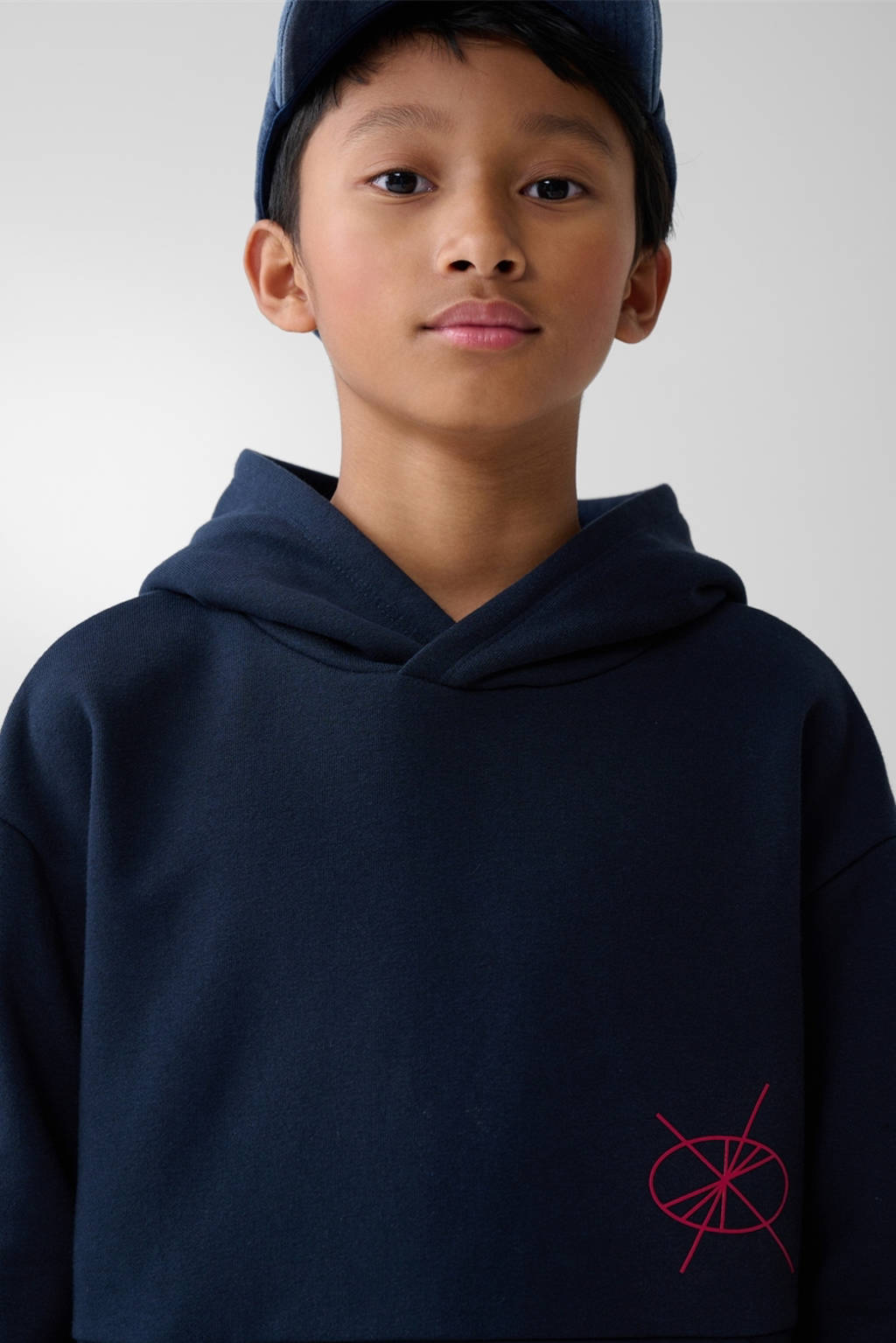 Shoeby hoodie donkerblauw