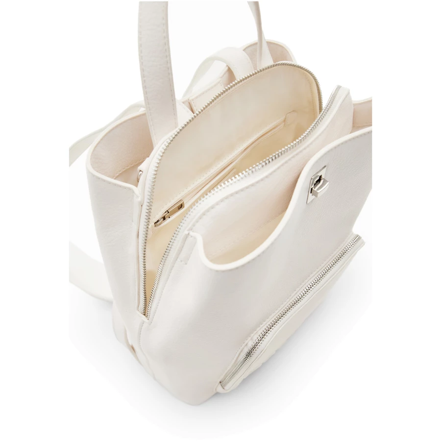 Desigual Half Logo 24 Sumy - Rucksack Mini 29.5 cm white