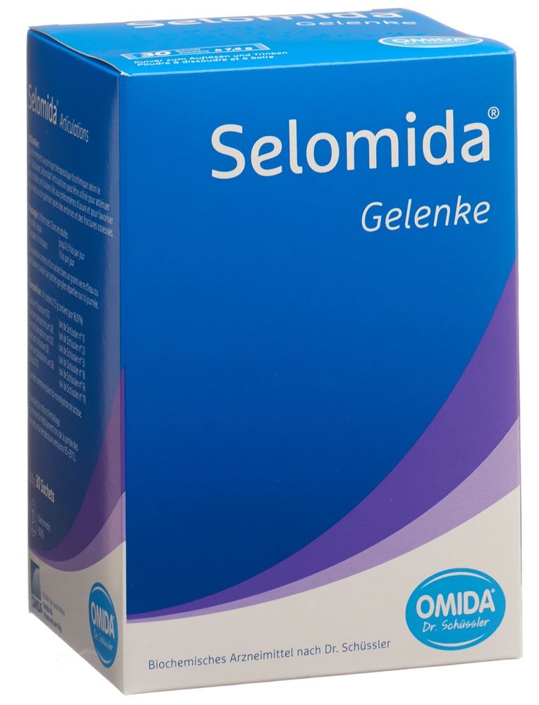 SELOMIDA Gelenke<br>30 × 7.5 g, Beutel, Pulver zum Einnehmen