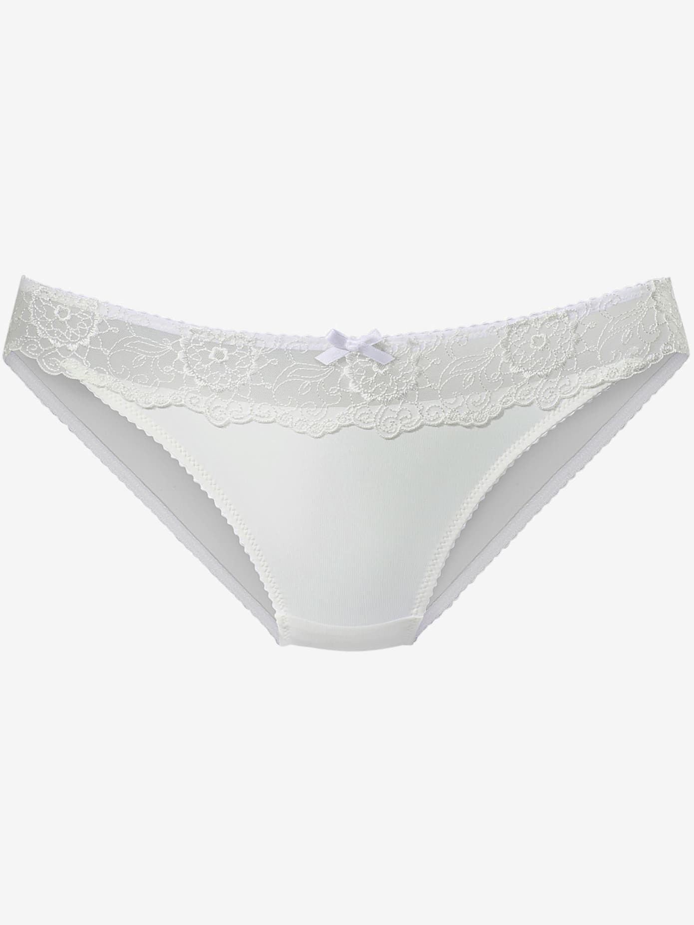 Slip féminin avec coupe enveloppante