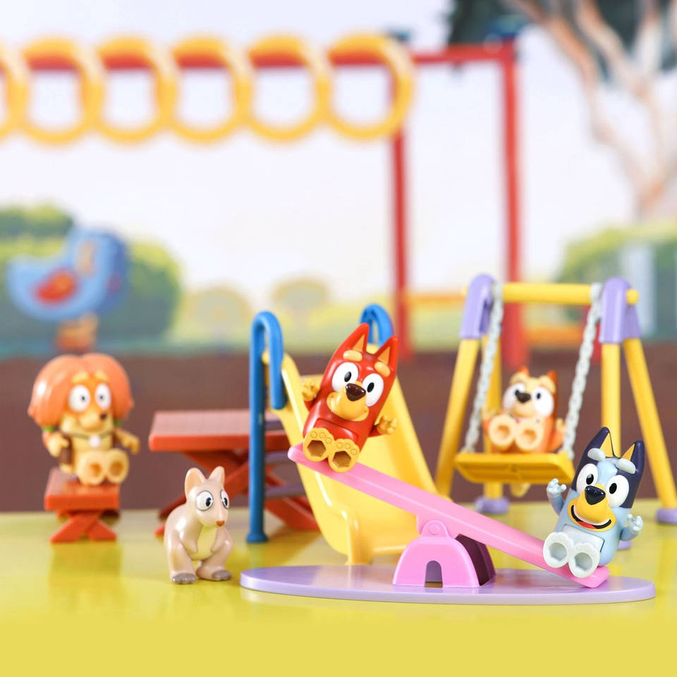 Bluey speeltuin deluxe speelset