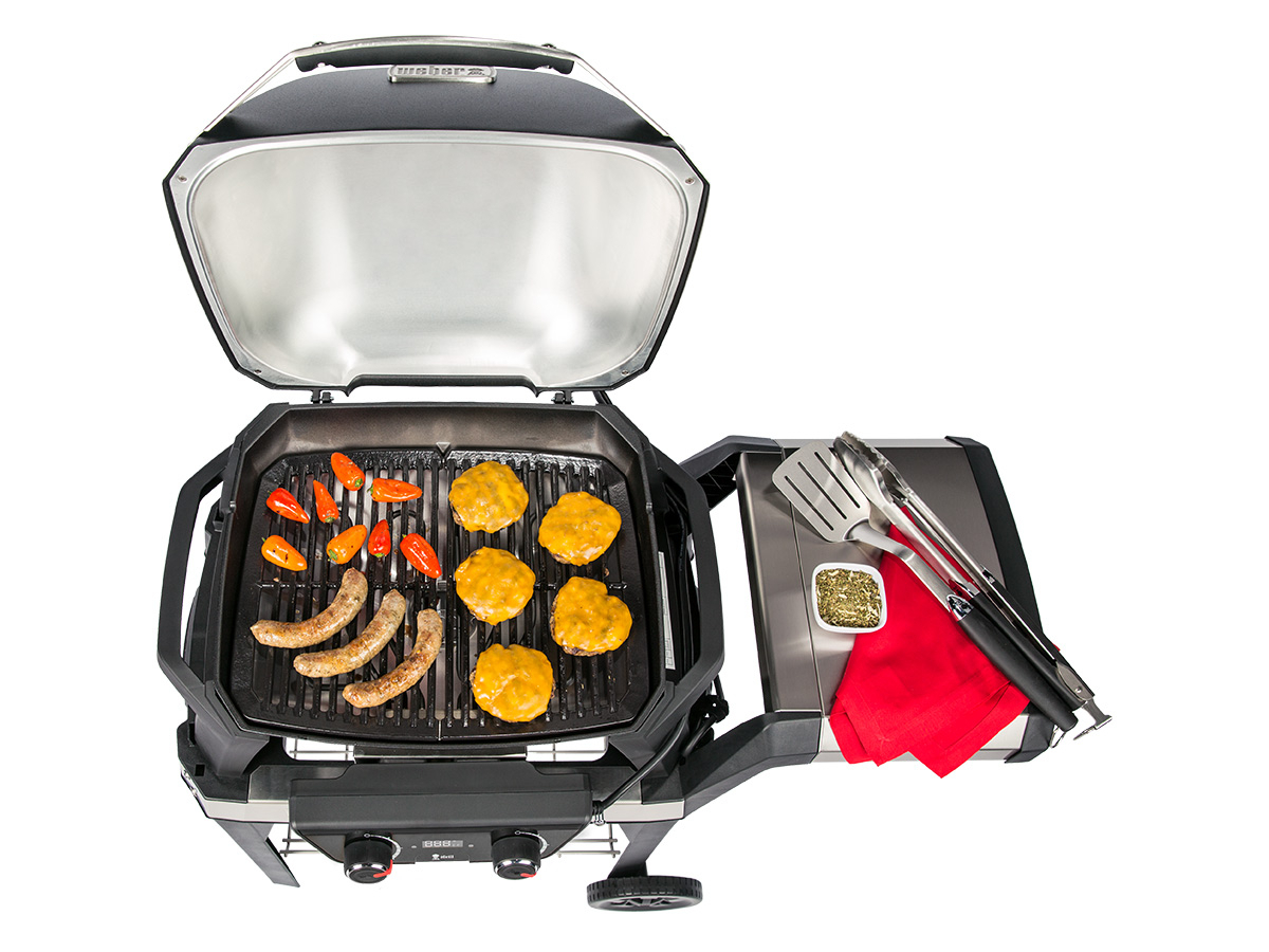 Weber Pulse 2000 stand elektrische barbecue