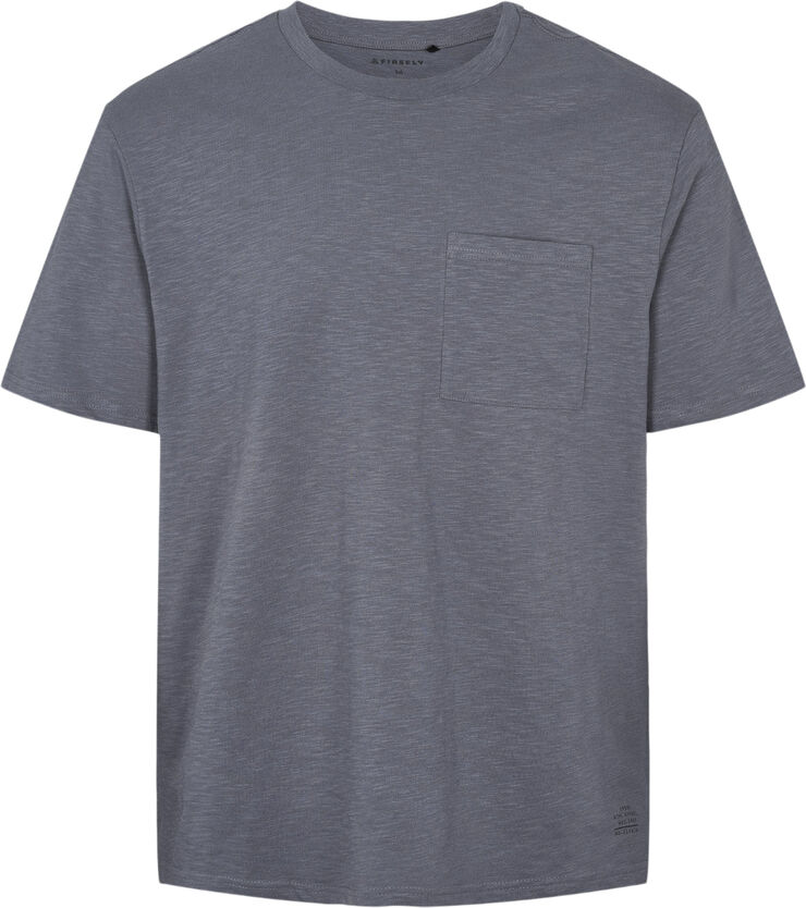 Firefly Solid Slub T-shirt Grå