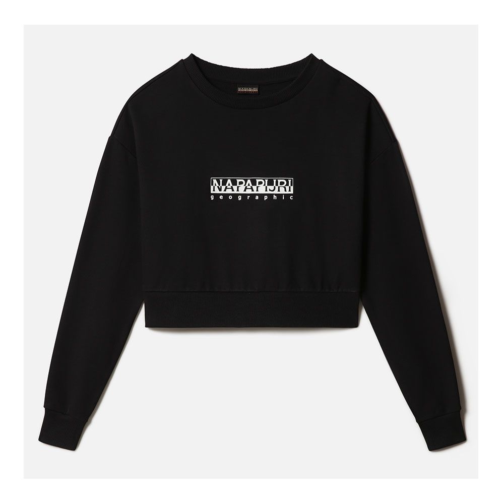 Napapijri BOX CROP - Sweat Femme black