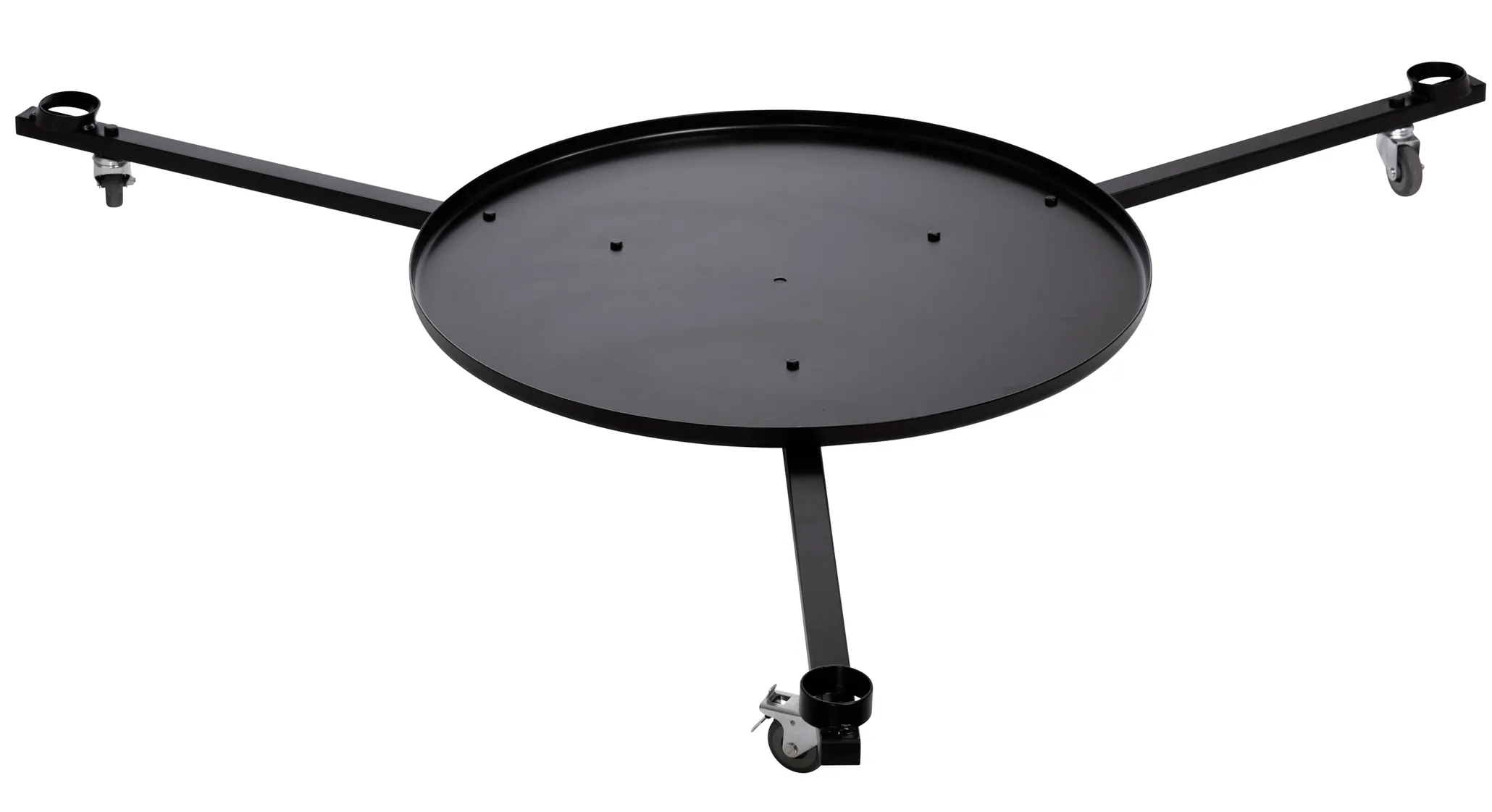 Espegard Understell m/ hjul til bålpanne 60 og 70 cm Black