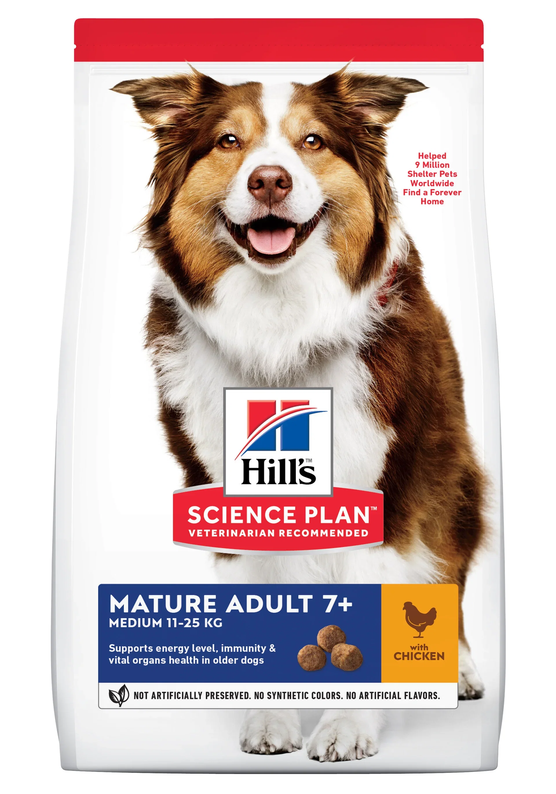 Hills Hill's Medium Mature adult 7 2,5 kg