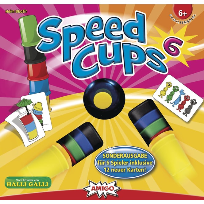 Speed Cups - Sechsfacher Stapelspaß